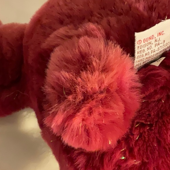 Vintage Gund Christmas 2000 Plush Bear Dear God Note W2K - Picture 8 of 10